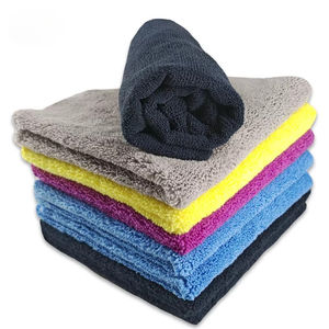 NIKO Nouvelle serviette de lavage auto en microfibre super absorbante à poils longs et courts 40*40CM pour le detailing, le polissage et le nettoyage - Product Image 2
