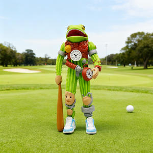 Poupées PVC Monstres Fusion Or & Argent Shan Hai Jing, Jouets pour Enfants, Ornements Décoratifs de Bureau, Vente Chaude à l'Étranger - Product Image 3