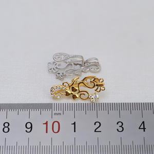 Pendentif en argent S925 avec perle baroque, design tête d'extraterrestre, accessoires de bricolage, semi-finis, tendance, 1412 pendentifs à perles vides, breloques - Product Image 3