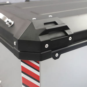 BORSKE étui arrière de <span class=keywords><strong>moto</strong></span> personnalisé 60L en alliage d'aluminium boîte supérieure de <span class=keywords><strong>moto</strong></span> boîte à bagages pour le stockage - Product Image 4