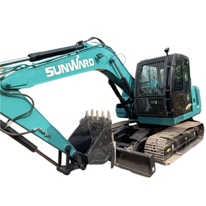 Excavatrice d'occasion de haute qualité SWE90E 9 tonnes avec moteur Kubota et système hydraulique KYB, prête pour la construction SWE30 SWE60 - Product Image 1
