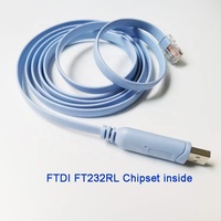 FTDI FT232RL-Cable adaptador USB RS232, serie A RJ45, para Routers/interruptores CSO, Windows 7/8, 2000, 10, Mac, Android