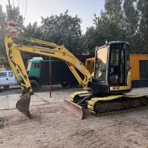 Factory wholesale multifunctional yanmar 55 used mini 5 ton excavator for building