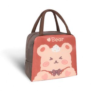 Vente en gros de mignon sac isotherme pour boîte à lunch sac isotherme pour étudiant sac isotherme pour déjeuner feuille d'aluminium sac à lunch léger pour enfant - Product Image 5