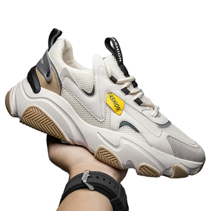 Nuevas Zapatillas Deportivas de Malla para Hombre, Casuales, con Cordones, Ligeras, Cómodas, Transpirables, que Aumentan la Altura, para Verano, Aire Libre, Estilo Dad Shoes - Product Image 1