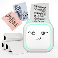 Offre Spéciale – Imprimante Thermique Portable Mini Berserk pour la Maison, Compatible Android/iOS, Sans Fil, pour Codes-Barres et Étiquettes de Prix