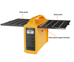Eg013Li Estación de Energía Solar Portátil de 100W, LiFePO4 76.8Wh, Onda Sinusoidal Modificada AC 220V/110V, para Campismo y Emergencias al Aire Libre - Product Image 4