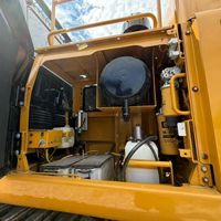 Excavatrice CAT 349D2L d'occasion, en stock, prête à l'emploi, prix compétitif pour les travaux de carrière et de terrassement