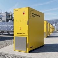 SCU BRES-260-125 260kWh 125kW Armadio di Accumulo Ioni di Litio con Raffreddamento a Liquido a Immersione BESS Ibrido per Rete Commerciale e Industriale