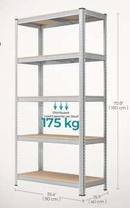 מדפים ניידים עם ציוד אחסון לגלגלים לחומרי גלם פלסטיק ומתכת מחסן - Product Image 3