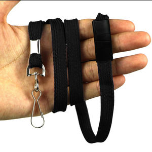 Arbeits zertifikat Gast zertifikat Hals hängendes Seil Firmen karte Polyester Lan yards - Product Image 2