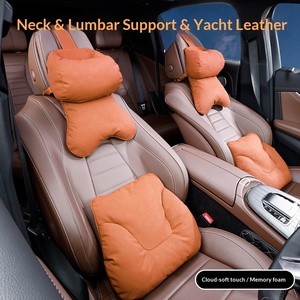 <span class=keywords><strong>Coussin</strong></span> <span class=keywords><strong>de</strong></span> nuque pour appuie-tête <span class=keywords><strong>de</strong></span> voiture avec rembourrage en suè<span class=keywords><strong>de</strong></span> et coton pour Cadillac CT5ATS, ensemble <span class=keywords><strong>de</strong></span> <span class=keywords><strong>coussin</strong></span> <span class=keywords><strong>de</strong></span> dossier et <span class=keywords><strong>de</strong></span> protection lombaire pour conducteur - Product Image 5