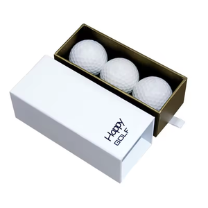 Custom Logo Golf Ball Gift Sleeve Box Empty <b>Paper</b> Packaging Box for Premium Golf Balls - Product Image 1