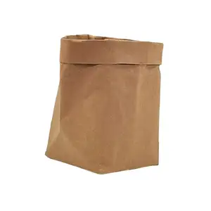 Özel baskı çevre dostu uzakta bakkaliye gıda aracı ambalaj kahverengi teslimat kağıt yiyecek çantası paket
