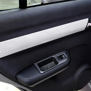 Reposabrazos de cuero para puerta de Suzuki Swift 05-12, panel interior delantero, caja de almacenamiento mejorada, cuero de microfibra auténtico - Product Image 2
