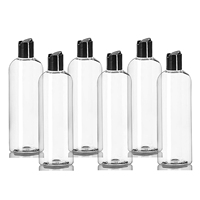 Envase Vacío para Acondicionador y Champú, Botella de Plástico Cosmética de 150ml, 200ml, 250ml, 300ml con Tapa de Disco para Gel de Ducha y Loción
