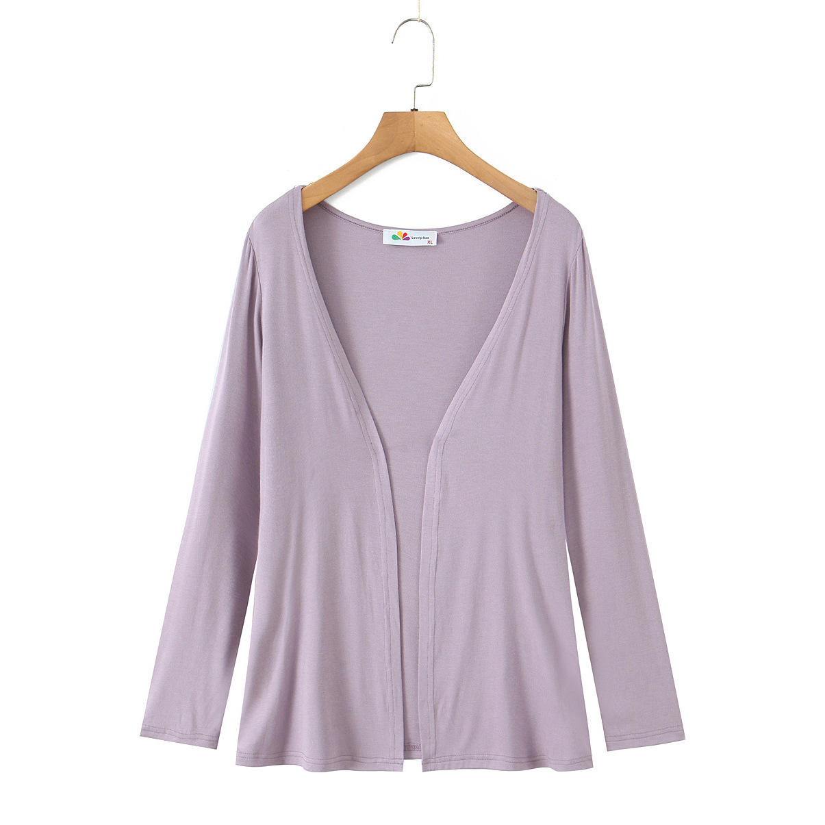 เสื้อคาร์ดิแกนสีลาเวนเดอร์