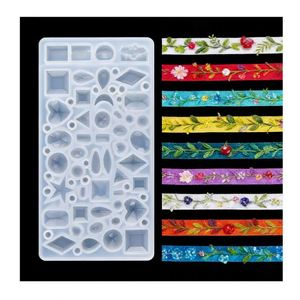 TOYSRUNNER Kit Profesional de Silicona para Joyería, Moldes Transparentes de Curado Rápido con Luz UV, Colgantes, Pendientes, Llaveros, Lámina Brillante - Product Image 5