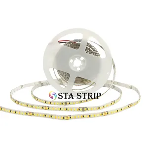 CE ETL LED Strip CCT LED Tape 3000K 6000K Double Color Strip IP20 12V 24V 10mm PCB Changeable CCT SMD2835 Flexible Strip