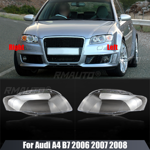 Cubierta de Faro para Audi A4 B7 2006 2007 2008, Pantalla de Faro, Carcasa de Faro, Lente de Plexiglás, Accesorios para Automóviles - Product Image 1