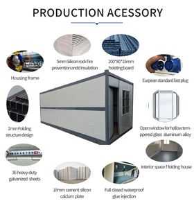 Bâtiment <span class=keywords><strong>de</strong></span> bureaux <span class=keywords><strong>de</strong></span> qualité supérieure Plans personnalisés recyclés Maison préfabriquée en conteneur pliant aux Philippines Maison frefab en Inde - Product Image 3