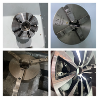 Máquina de torno de rueda de corte Horizontal automático, instrumento de programación gratuito, cubo de rueda, trefilado, nuevo engranaje de motor