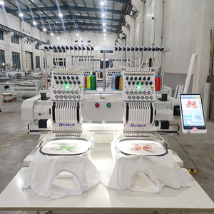 Nouvelle machine à broder informatisée à 2 têtes, haute précision, 500x400mm, pour usage domestique, longue durée de vie, pour casquettes, t-shirts et écussons - Product Image 2