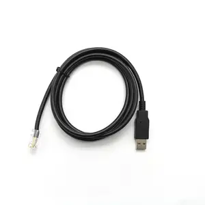 2.0 usb-זכר עד סידורי RS-232 כבל זכר rj45