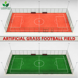 Nuovo <span class=keywords><strong>Campo</strong></span> <span class=keywords><strong>da</strong></span> Calcio in Erba Sintetica Innovativa per Calcio a 5 e Futsal - Product Image 1