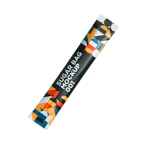 Kunden spezifisches Single Serve Logo Wieder versch ließbares Quadrat Individuell kaltes Kaffee beutel in kleiner Packung 40G - Product Image 1