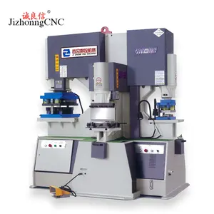 100T-315TSingle Head Hydraulic Punching Machine For Aluminium Seal Metal Hole Puncher Iron Worker Steel Plate Punching