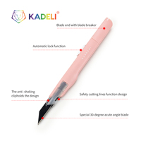 Couteau utilitaire robuste KADELI en plastique extensible, stabilisé par vibration, pour la découpe artisanale et les outils de pose de film vinyle pour fenêtres