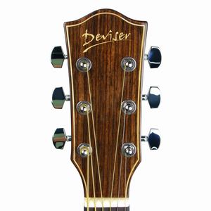 Violão Acústico Popular Deviser L-720A de Alta Qualidade em Abeto e Mogno com Cutaway, <span class=keywords><strong>40</strong></span> Polegadas, para Iniciantes, Fabricado na China - Product Image 4