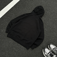 Sweat à capuche zippé personnalisé unisexe de qualité pour homme, motif dessin animé brodé, effet délavé, design personnalisé, style sportif neutre pour l'hiver
