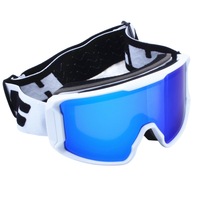 Revêtement anti-buée Googles Lunettes de snowboard Lentilles magnétiques Lunettes de ski pour la neige