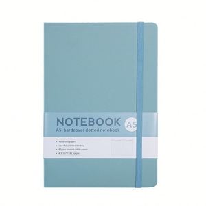 Cuaderno A5 de PU con Estampado, Estilo Influencer, para Oficina, Negocios, Estudiantes, Regalo, Encuadernación Wire-O, Venta al Por Mayor - Product Image 1