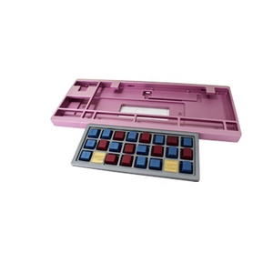 Clavier électronique <span class=keywords><strong>CNC</strong></span> sur mesure, anodisation multicolore de précision, sablage, 109 104 101 87 touches, brochage par électroérosion à fil d'acier inoxydable - Product Image 2
