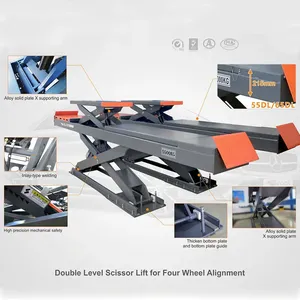 차량 장비 유압 자동차 리프트 휠 정렬 기계 풀 세트 타이어 체인저 및 휠 밸런싱 콤보 - Product Image 4