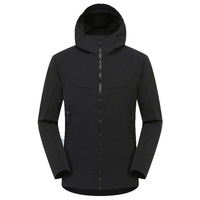 Chaqueta Casual de Invierno para Hombre, Chaqueta Deportiva Impermeable y Cortavientos con Cierre Delantero y Logotipo