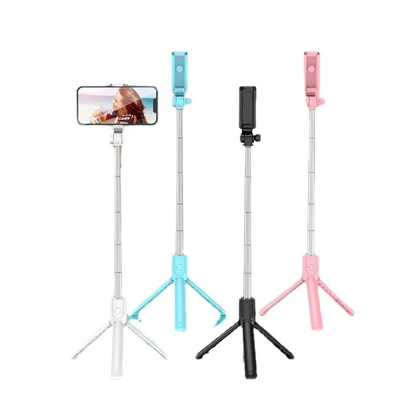 Vente en gros à bas prix Perche à selfie flexible pour téléphone portable avec télécommande sur trépied pour iPhone 15 Pro Max 14 13 12 Pro 11 12 Mini