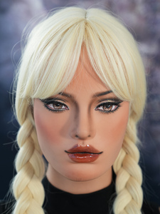 Blonde <span class=keywords><strong>mercredi</strong></span> <span class=keywords><strong>Addams</strong></span> <span class=keywords><strong>perruque</strong></span> femmes longue tressée <span class=keywords><strong>mercredi</strong></span> <span class=keywords><strong>Addams</strong></span> Costume <span class=keywords><strong>perruque</strong></span> avec frange <span class=keywords><strong>Addams</strong></span> famille Cosplay perruques pour Halloween - Product Image 5