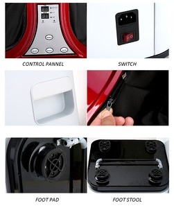 Masseur électrique pour les jambes, appareil de Massage à Air comprimé, effet 3d, thérapie du pétrissage profond - Product Image 3