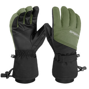 Gants de ski chauffants de marque personnalisés hommes femmes mitaines pour le ski d'hiver patinage neige camping randonnée - Product Image 3