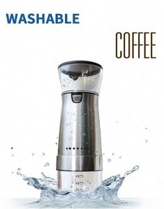 Molino de Café Eléctrico Portátil USB de Fácil Personalización, Mini Molinillo de Granos de Café Electrónico Automático con Cable - Product Image 6