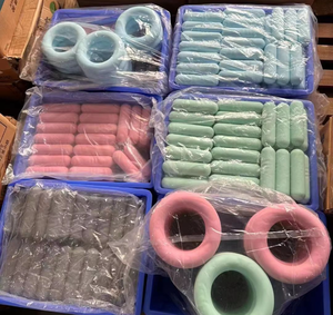 Ensemble de Pilates et de Yoga Personnalisé avec Haltères (1kg/2kg), Poids de <span class=keywords><strong>Cheville</strong></span> et Barre de Musculation – Fer et Silicone Écologiques Antidérapants pour la Maison - Product Image 6