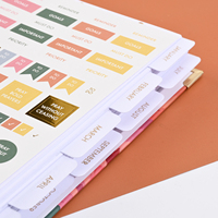 Carnet personnalisé à spirale dorée avec coins métalliques, agenda quotidien, hebdomadaire et mensuel 2027 à couverture rigide florale