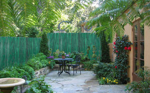 6 Feet Tall Woven Bamboo Fence Roll Outdoor Privacy <strong>Screening</strong> for Garden Balcony Backyard Patio - Product Image 5