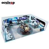 Équipement de terrain de jeux intérieur pour enfants Manèges de parc d'attractions 12D Simulateur de vol 5D Parc à thème Arcade de réalité virtuelle Machine de jeu VR