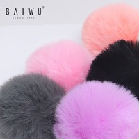 123158002 Baiwu Vivid Color Push Ball Porte-clés Accessoires