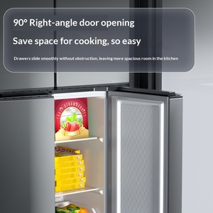 Refrigerador Eléctrico Galanz de 500L de Capacidad, Diseño de Puerta Cruzada, Sin Escarcha, Congelación Rápida, Modelo V500, Eliminador de Olores Grande, Control por Computadora - Product Image 3